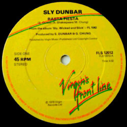 英12” Sly Dunbar Rasta Fiesta / Dirty Harry FLS12012 Front Line /00250 Sly Dunbar - Rasta Fiesta / Dirty Harry - All City Records